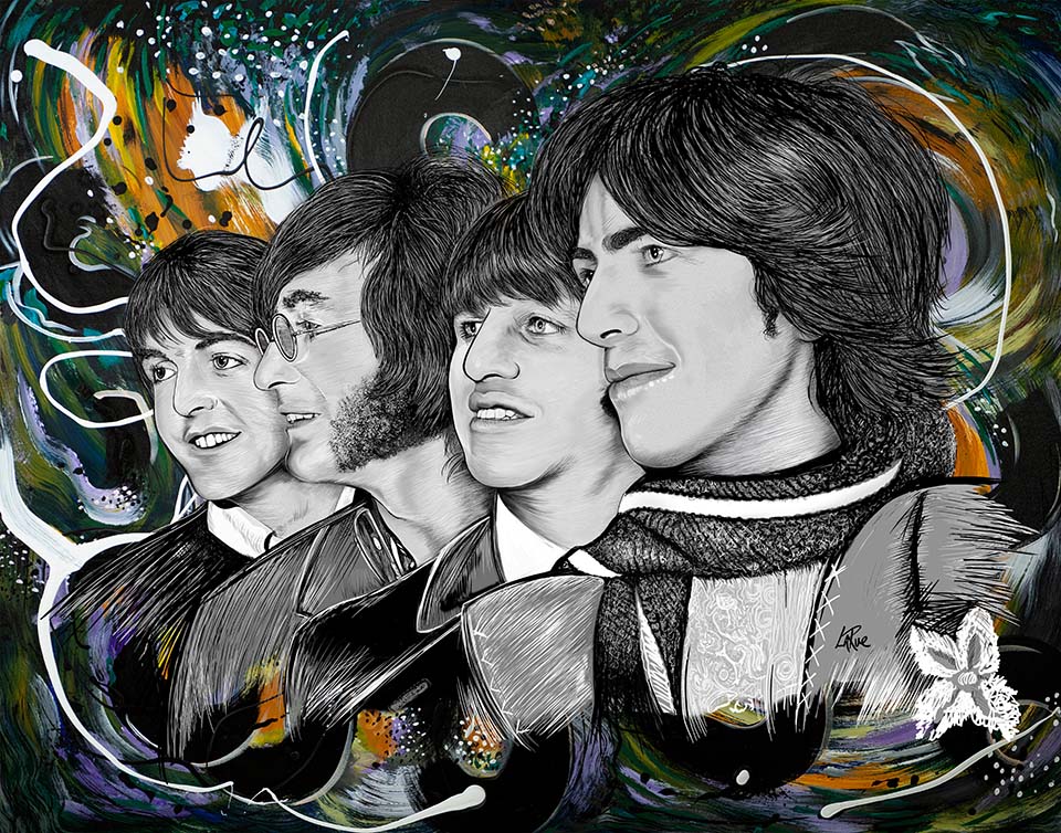 Beatles portrait