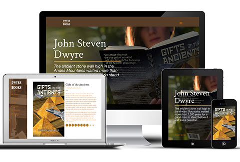 Dwyre Book Publishing Website Design