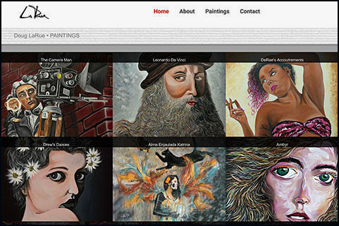 Portfolio Website Design by Glaze
